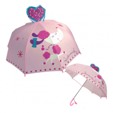 [쌤이오] 눈에 잘 띠는 입체 우산 푸들 아동 우산