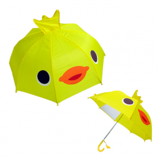 [쌤이오] 눈에 잘 띠는 입체 우산 병아리 아동 우산