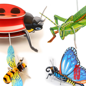 [과학쌤이오] 스팀교육 3D 곤충 입체퍼즐 4종 세트