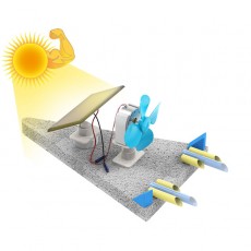 [과학쌤이오] 태양광 에너지 실험 키트 풍력 보트
