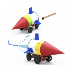 [과학쌤이오] 인력과 척력 풍력 실험 로켓 자동차 5인