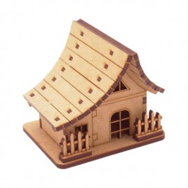 [쌤이오] 나무로 만드는 STEAM ART KIT 작은집2