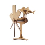 [쌤이오] 나무로 만드는 STEAM ART KIT 윌리긱 아기상어