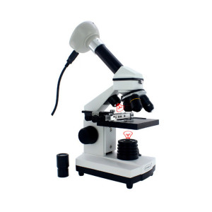[과학쌤이오] 프리미어 디지털 듀오 생물 현미경 MSK-88M / 과학 실험교구