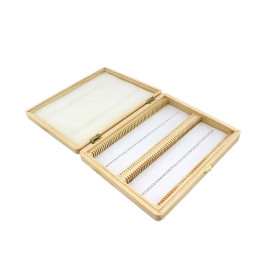 [과학쌤이오] 프리미어 현미경 우드 슬라이드 박스 97-0100 / 과학실 실험 교구