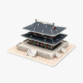 [쌤이오] 역사시리즈 조선의 왕실 경복궁 근정전 만들기 3D입체퍼즐