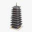 [쌤이오] 역사시리즈 황룡사구층목탑 만들기 3D입체퍼즐