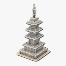 [쌤이오] 역사시리즈 신라문화 석가탑 만들기 3D입체퍼즐