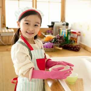[쌤이오] 역할놀이 요리수업용 어린이 고무장갑