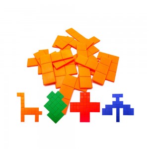 [프리스쿨쌤이오] STEAM 감각 발달 놀이 펜토미노 퍼즐