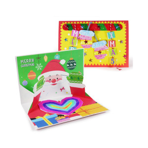 [프리스쿨쌤이오] STEAM DIY 크리스마스 카드 포근 산타