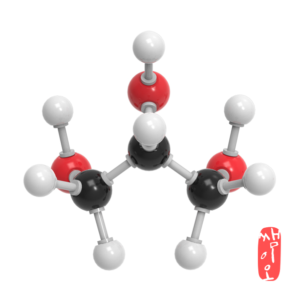 [과학쌤이오] C3H8O3 글리세놀 분자구조 만들기 5인용