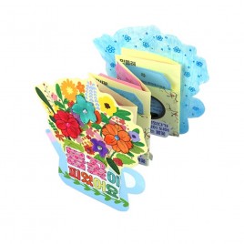 [쌤이오] 홈스쿨 DIY 봄꽃 북아트 4개 KY2050-4